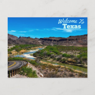 Texas Staat Postkarte