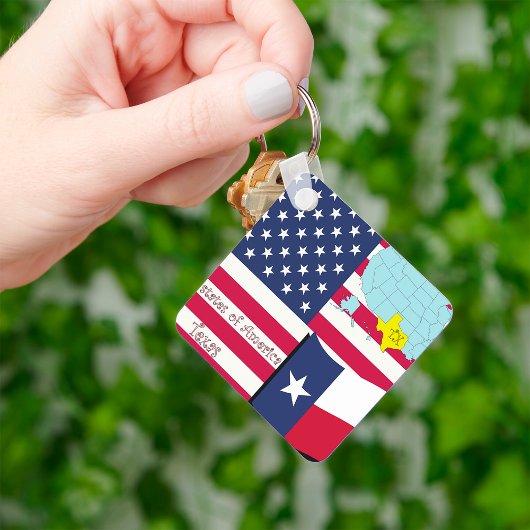 Texas Staat Schlüsselanhänger