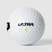 Texas Staat Silhouette kundenspezifische Monogramm Golfball (Logo)