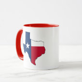 Texas Staat Tasse (Vorderseite Links)