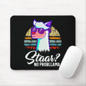 Texas Staat Test Day Llama Alpaca für Studenten Mousepad (Mit Mouse)
