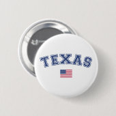 Texas Staat USA Flag Button (Vorne & Hinten)
