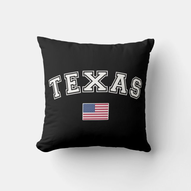 Texas Staat USA Flag Kissen (Vorderseite)