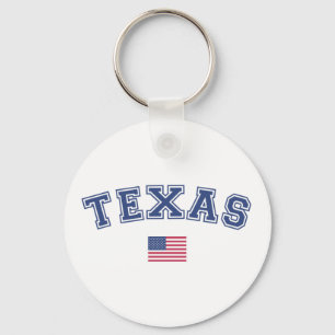 Texas Staat USA Flag Schlüsselanhänger