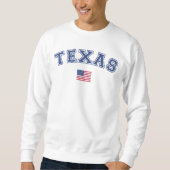 Texas Staat USA Flag Sweatshirt (Vorderseite)