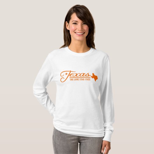 Texas (Staat von mir) T-Shirt (Vorne ganz)