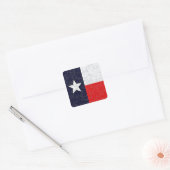 TEXAS-STAATLICHE FLAG-Aufkleber Quadratischer Aufkleber (Umschlag)
