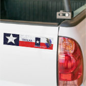 TEXAS-STAATS-FLAGGE AUTOAUFKLEBER (Auf Lkw)