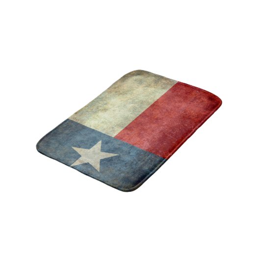 Texas-Staats-Flagge Badematte (Schrägansicht)