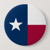 Texas-Staats-Flagge Button (Vorderseite)