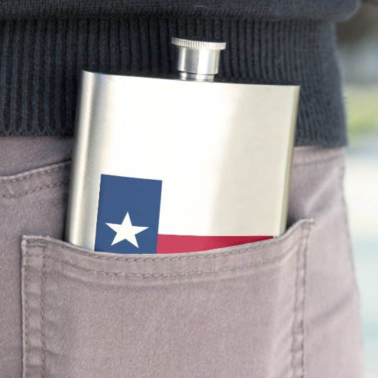 Texas-Staats-Flagge Flachmann (Beispiel)