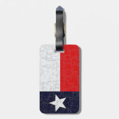 TEXAS-STAATS-FLAGGE Gepäck-Umbau Gepäckanhänger (Rückseite vertikal)