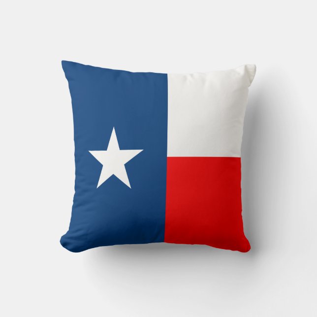 Texas-Staats-Flagge Kissen (Vorderseite)