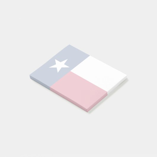 Texas-Staats-Flagge Post-it Klebezettel (angewinkelt)