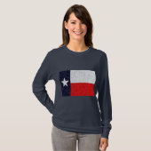 TEXAS-STAATS-FLAGGE T-Shirt (Vorne ganz)