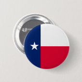 Texas-Staats-Flaggen-Entwurf Button (Vorne & Hinten)