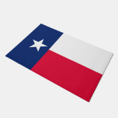 Texas-Staats-Flaggen-Entwurf Fußmatte (Schrägansicht)