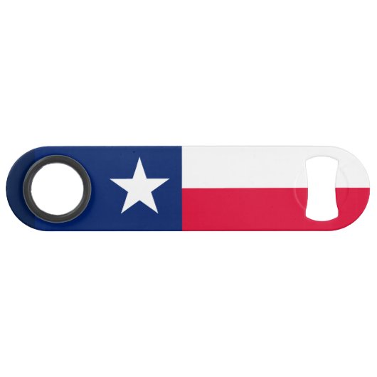 Texas-Staats-Flaggen-Entwurf Speedflaschenöffner (Rückseite Horizontal)