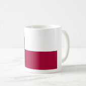 Texas-Staats-Flaggen-Kaffeetasse-Tasse Kaffeetasse (VorderseiteRechts)