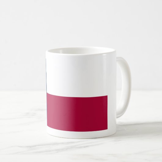 Texas-Staats-Flaggen-Kaffeetasse-Tasse Kaffeetasse (VorderseiteRechts)