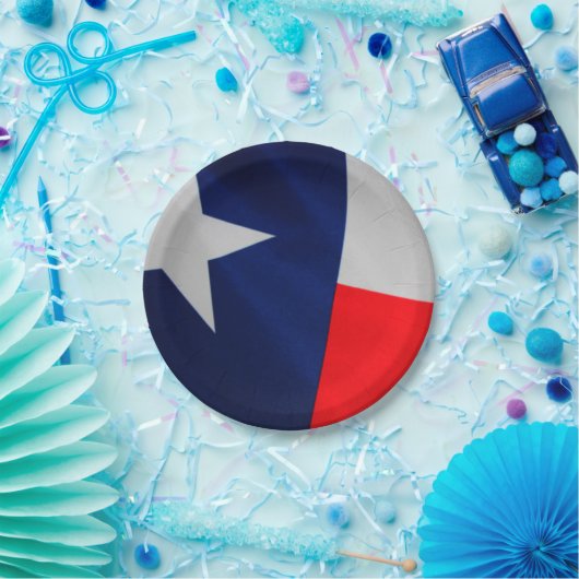Texas-Staats-Flaggen-Papier-Teller Pappteller (Party)
