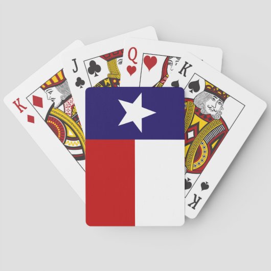 Texas-Staats-Flaggen-Spielkarten Spielkarten (Rückseite)
