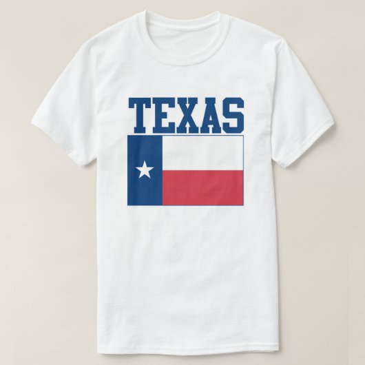 Texas-Staats-Flaggen-T - Shirt (Design vorne)