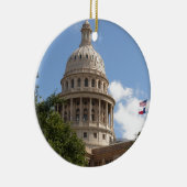 Texas-Staats-Hauptstadt 2 Keramik Ornament (Rechts)