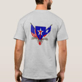 TEXAS-STAATS-SCHUTZ T-Shirt (Rückseite)