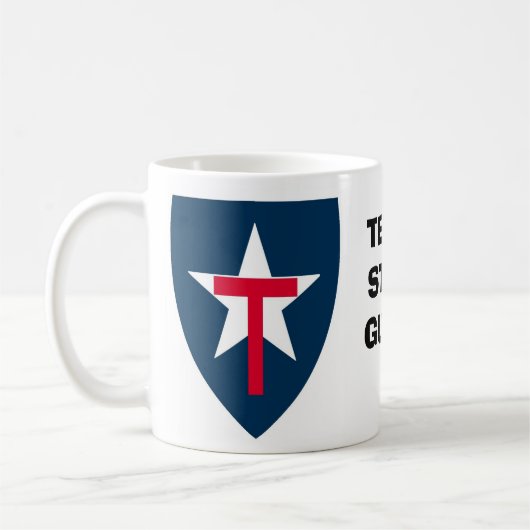TEXAS-STAATS-SCHUTZ-TASSE KAFFEETASSE (Links)