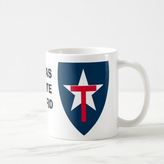 TEXAS-STAATS-SCHUTZ-TASSE KAFFEETASSE (Rechts)