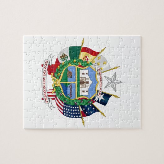 Texas-Staats-Siegel 2 Puzzle (Horizontal)