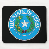 Texas-Staats-Siegel Mousepad (Vorne)