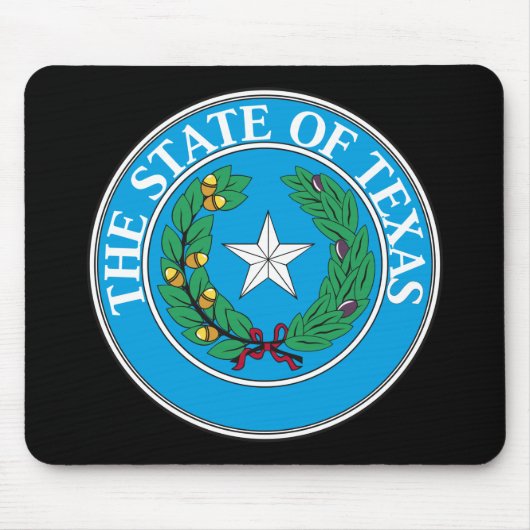 Texas-Staats-Siegel Mousepad (Vorne)