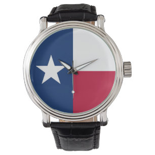 Texas-Staatsflagge - hochwertige authentische Armbanduhr