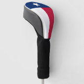 Texas-Staatsflagge - hochwertige authentische Golf Headcover (angewinkelt)