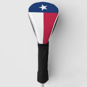 Texas-Staatsflagge - hochwertige authentische Golf Headcover (Vorderseite)