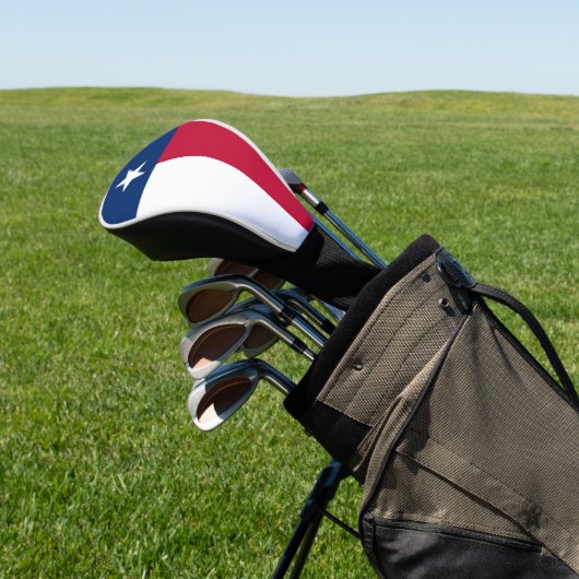 Texas-Staatsflagge - hochwertige authentische Golf Headcover (In SItu)
