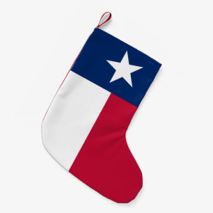Texas-Staatsflagge - hochwertige authentische Kleiner Weihnachtsstrumpf
