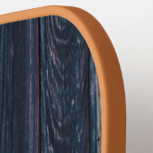 Texas Staatsflagge rustikalen Stil personalisieren Pickleball Schläger (Linke Seite)