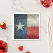 Texas-Staatsflagge Vintage Retro-Papierservietten Serviette (Beispiel)