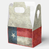 Texas-Staatsflagge Vintage Retrostil-Geschenkboxen Geschenkschachtel (Geöffnet)
