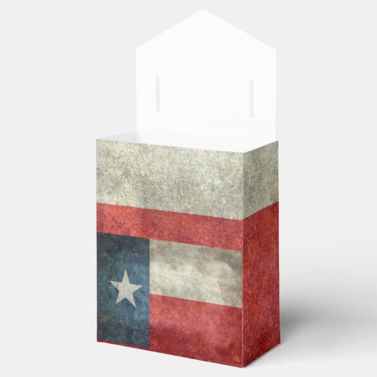 Texas-Staatsflagge Vintage Retrostil-Geschenkboxen Geschenkschachtel (Geöffnet)