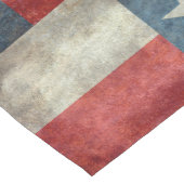 Texas-Staatsflagge Vintager retro Tabellenläufer Mittelgroßer Tischläufer (Ecke)