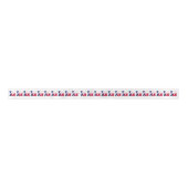 Texas-Staatsflaggen-Typografieentwurf Satinband (Vorderseite)