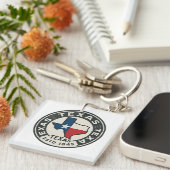 Texas Staatsstolz Schlüsselanhänger (Vorderseite rechts)