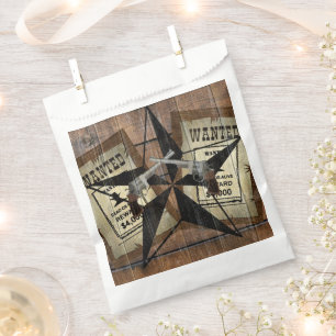 Texas Star am meisten Gewollt Dueling Pistolen Geschenktütchen
