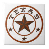 Texas Star Fliese (Vorderseite)