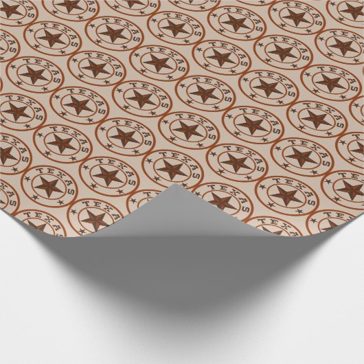 Texas Star Geschenkpapier (Ecke)