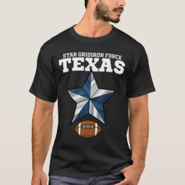 TEXAS STAR GRIDIRON FORCE - DALLAS FOOTBALL T-Shirt